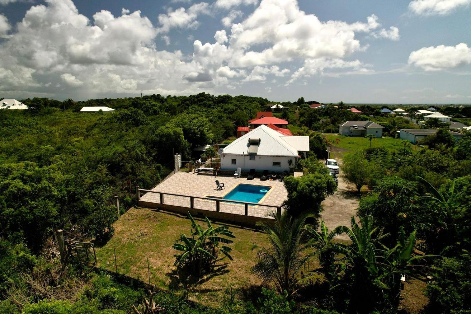 "Le Champs" Des Oiseaux Villa Anse-Bertrand Bagian luar foto